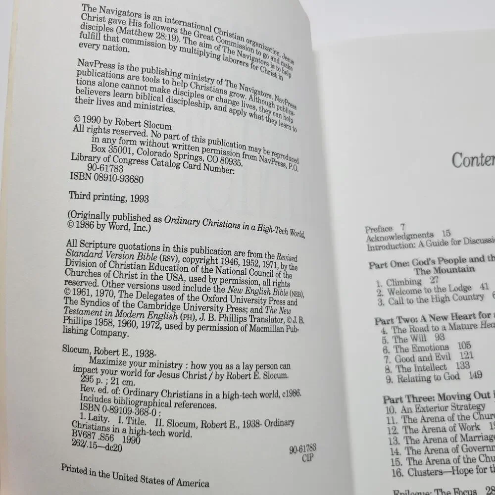 Maximize Your Ministry Robert E Slocum Christian Lay Ministry Guide‎ Paperback